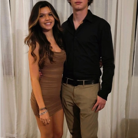 Brown Homecoming dress - Picture 6 of 6